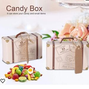 100 Candy / Favour Box - Travel Theme Suitcase